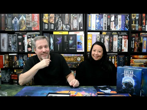 Solar Sphere: Harness the Power of the Stars! by Dranda Games Full Kickstarter Unboxing.