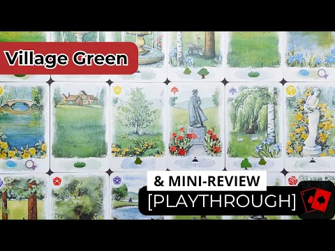 Solo Playthrough & Mini-Review | Village Green