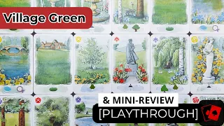 Solo Playthrough & Mini-Review | Village Green
