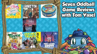 7 Short Oddball Games - with Tom Vasel