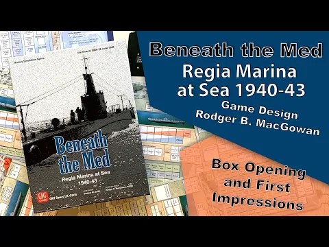 Beneath the Med Box opening and first thoughts