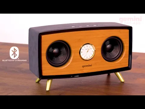 Product video thumbnail for Gemini BRS-430 Portable Bluetooth Speaker