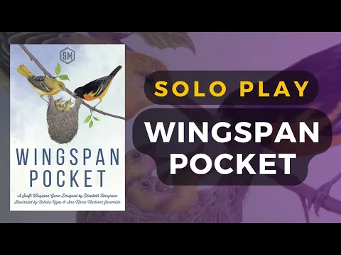 Wingspan Pocket Solo Gameplay Playthrough | DaniCha