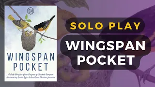 Wingspan Pocket Solo Gameplay Playthrough | DaniCha