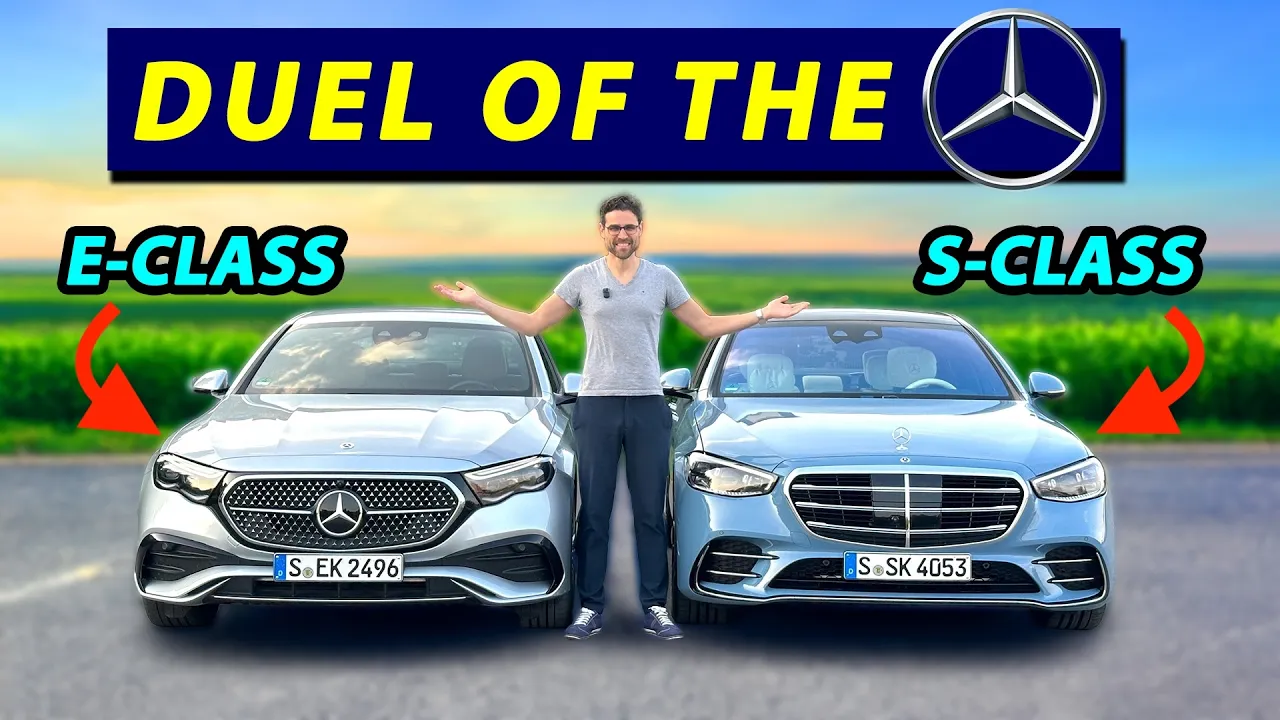 Mercedes E-Class vs S-Class comparison REVIEW - who’s the king of Benz sedans?