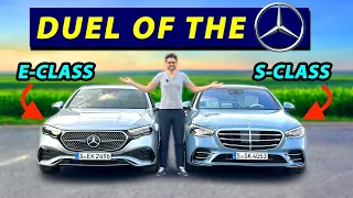 Mercedes E-Class vs S-Class comparison REVIEW - who’s the king of Benz sedans?