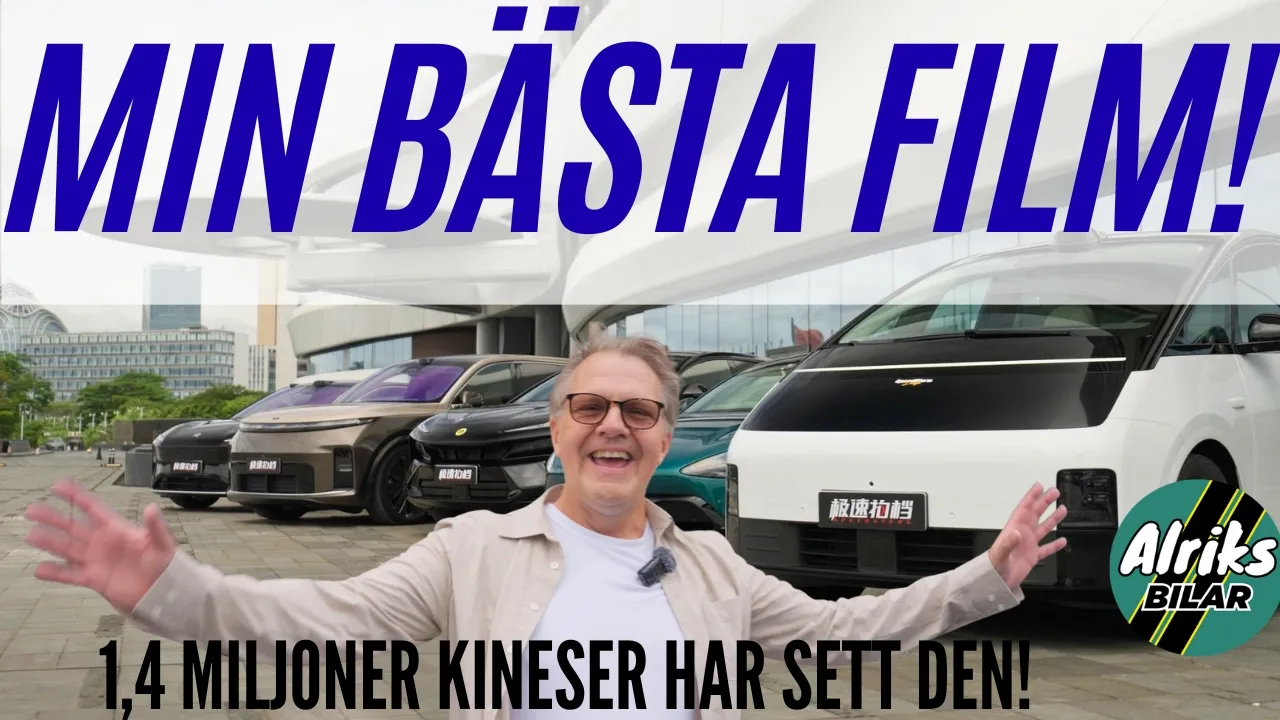 Jag har kört det senaste Kinesiska elbilarna med en Kinesisk Youtuber med 15 miljoner följare!