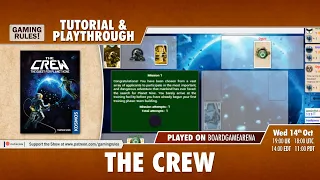 The Crew - Tutorial & Playthrough on Board Game Arena