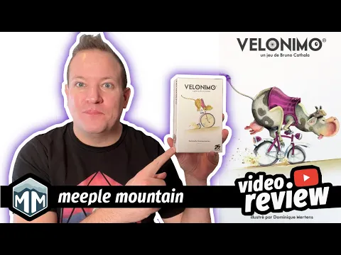 Velonimo - Bicycle Race! - How to Play & Review - Boardgame Brody