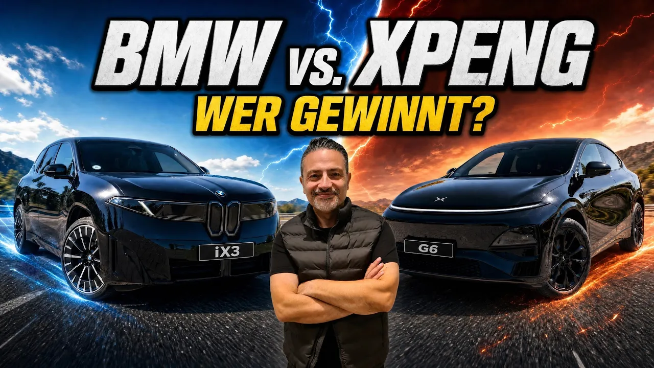 BMW iX3 vs. XPENG G6: China fordert Deutschland heraus.