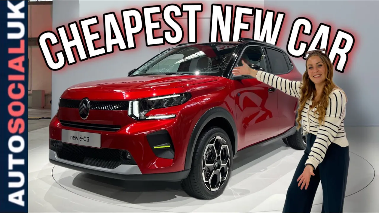 FIRST LOOK 2024 Citroen C3 and e-C3 - The cheapest EV in the UK