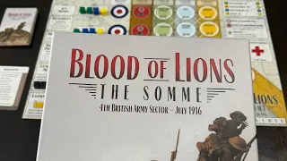 Blood of Lions: The Somme (Worthington) - AAReview on 110th Anniversary