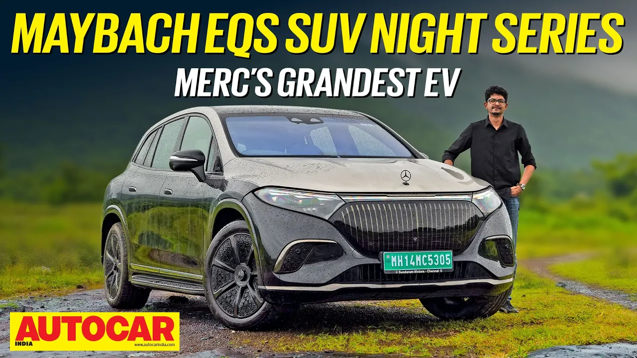 Mercedes-Maybach EQS SUV 680 Night Series review - Dark Knight  | First Drive | Autocar India