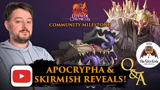 Community Milestone - Apocrypha Reveals & Q&A