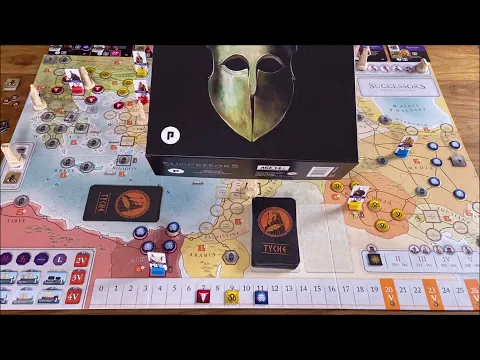 Successors 4th edition – a 3 players gameplay example
