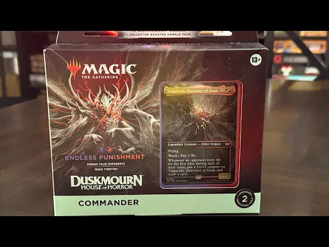 Endless Punishment: Duskmourn House of Horrors Commander Deck (MTG) - Happy Halloween!