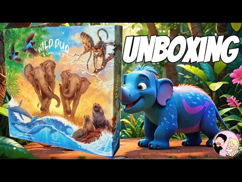 Cierra & Jake React | Unboxing Wild Duo Kickstarter Edition | Treecer Games