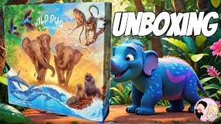 Cierra & Jake React | Unboxing Wild Duo Kickstarter Edition | Treecer Games