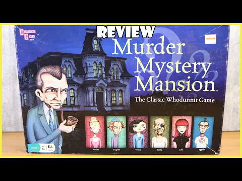 Murder Mystery Mansion Board Game Review! | Board Game Night