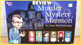 Murder Mystery Mansion Board Game Review! | Board Game Night