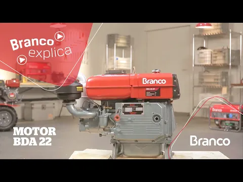 Motor a Diesel BD-22.0 G2 Branco