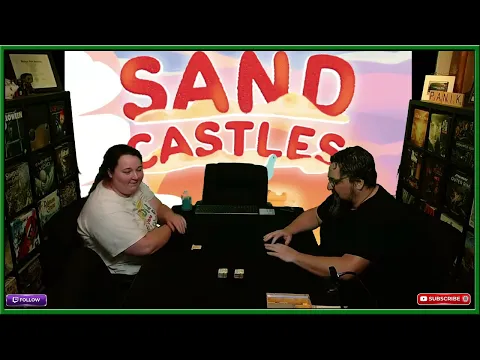 Sand Castles Board Game Playthrough From @PandasaurusGames