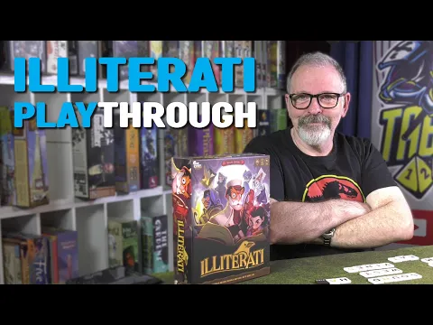Illiterati - Solo Playthrough and Learn