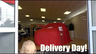 Taking delivery of our MG ZS EV