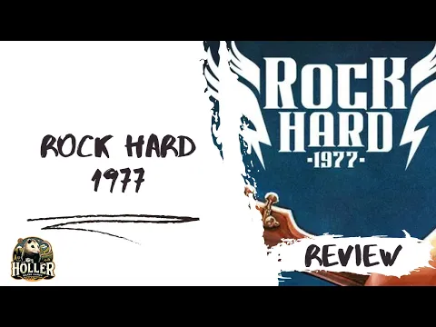 Rock Hard 1977 Review by Holler Board Games