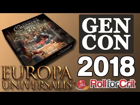 Crusader Kings + Europa Universalis Board Game Impressions | Gen Con 2018