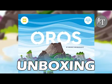 Oros Board Game - Unboxing - Dance of the Demigods
