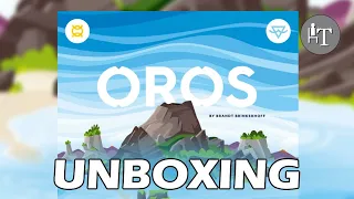 Oros Board Game - Unboxing - Dance of the Demigods