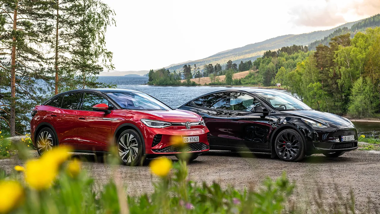 Test: Tesla Model Y Performance Vs. Volkswagen ID.5 GTX