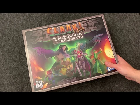 Clank! Legacy: Acquisitions Incorporated - Unboxing - SPOILER FREE - 4k