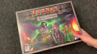 Clank! Legacy: Acquisitions Incorporated - Unboxing - SPOILER FREE - 4k