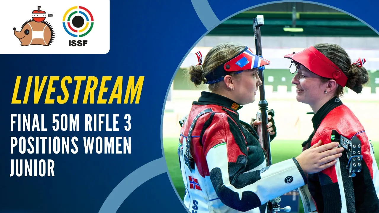 Junioren Weltcup Suhl (GER) 2025 Final Gewehr 50m Dreistellung Juniorinnen