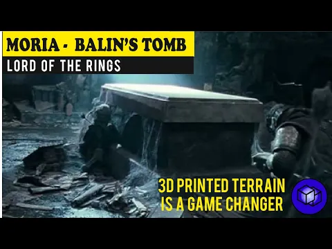 Lord of the Rings Balin's Tomb - 3d Printed Terrain
