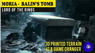 Lord of the Rings Balin's Tomb - 3d Printed Terrain