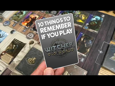 10 Tips You Don't Want to Forget for The Witcher: Old World