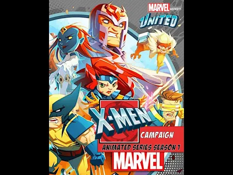 Marvel United: X-Men the Animated Series Campaign Season 1 - Night of the Sentinels