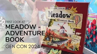 First Look at the Meadow Adventure Book - GenCon 2024