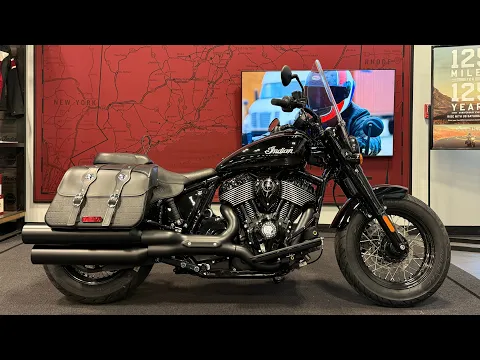 2025 Indian Motorcycle Super Chief Dark Horse, Black Metallic, 49s Thumbnail alt