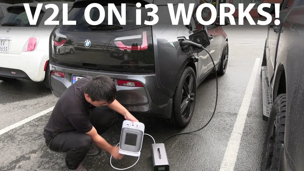 EVniculus V2L adapter tested on e-Golf, i3 and Model S