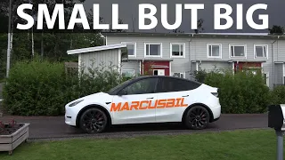 Family trip to Gothenburg with Tesla Model Y Performance part 1