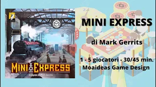 Mini Express (gioco da tavolo) - Tutorial Italiano