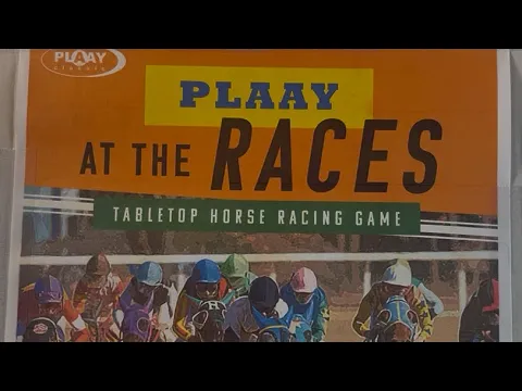 Plaay at the Races. A pdf Horse Racing Game. How to play video.