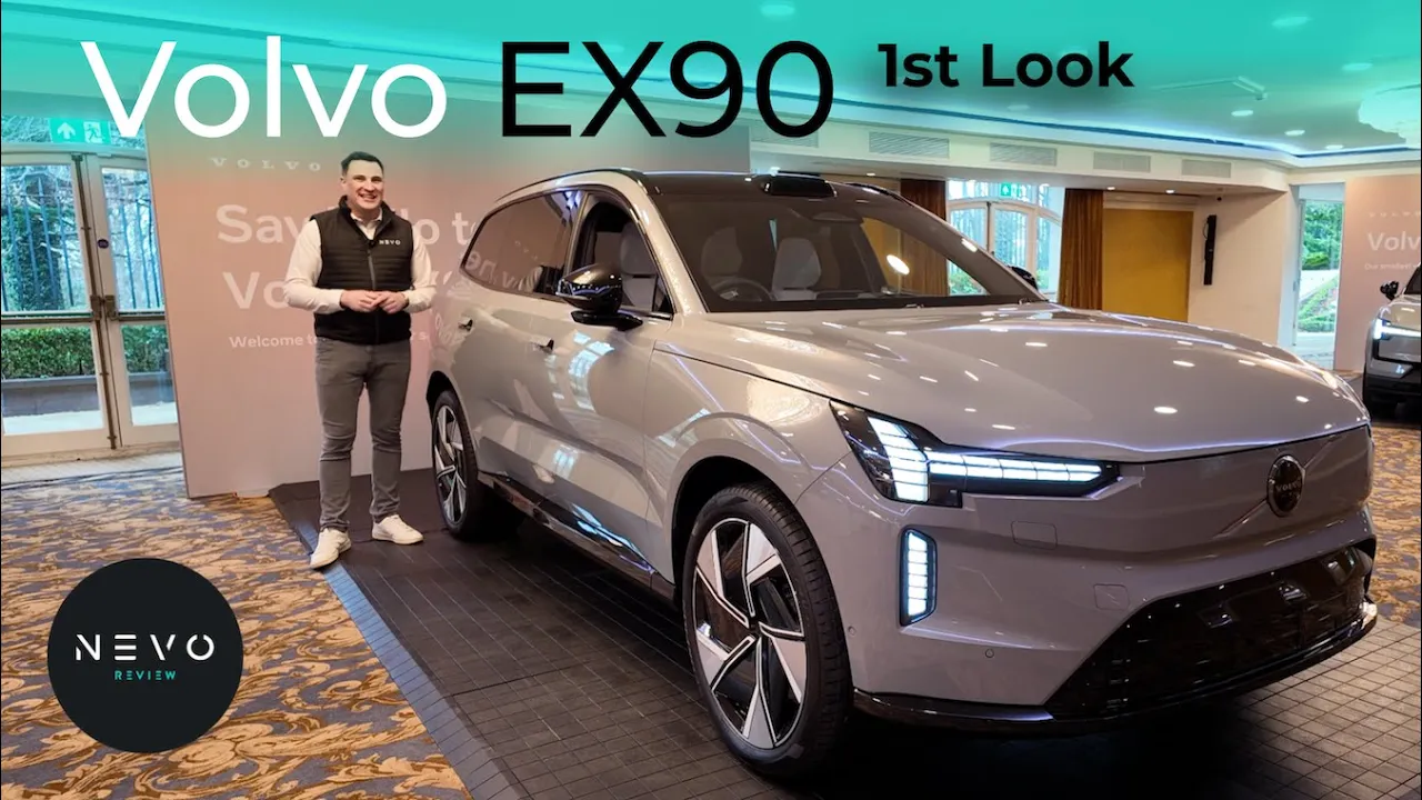 Volvo EX90 - 1st Look at this Luxury All-Electric 7 Seater