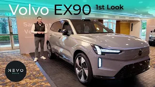 Volvo EX90 - 1st Look at this Luxury All-Electric 7 Seater