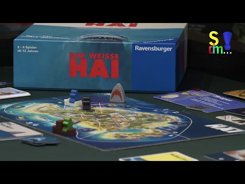 Spiel doch mal DER WEISSE HAI! - Brettspiel Rezension Meinung Test #333