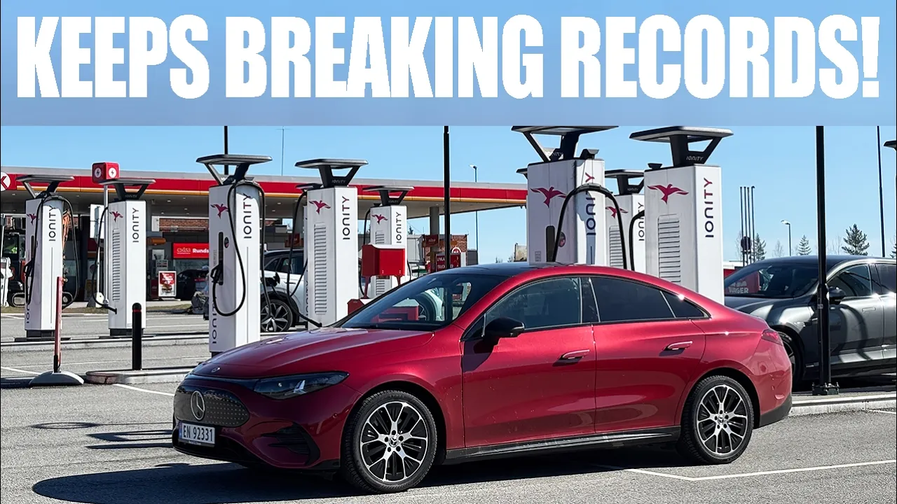 Mercedes CLA 350 4Matic | RANGE TEST @120KPH (75MPH) | INSANE RANGE !
